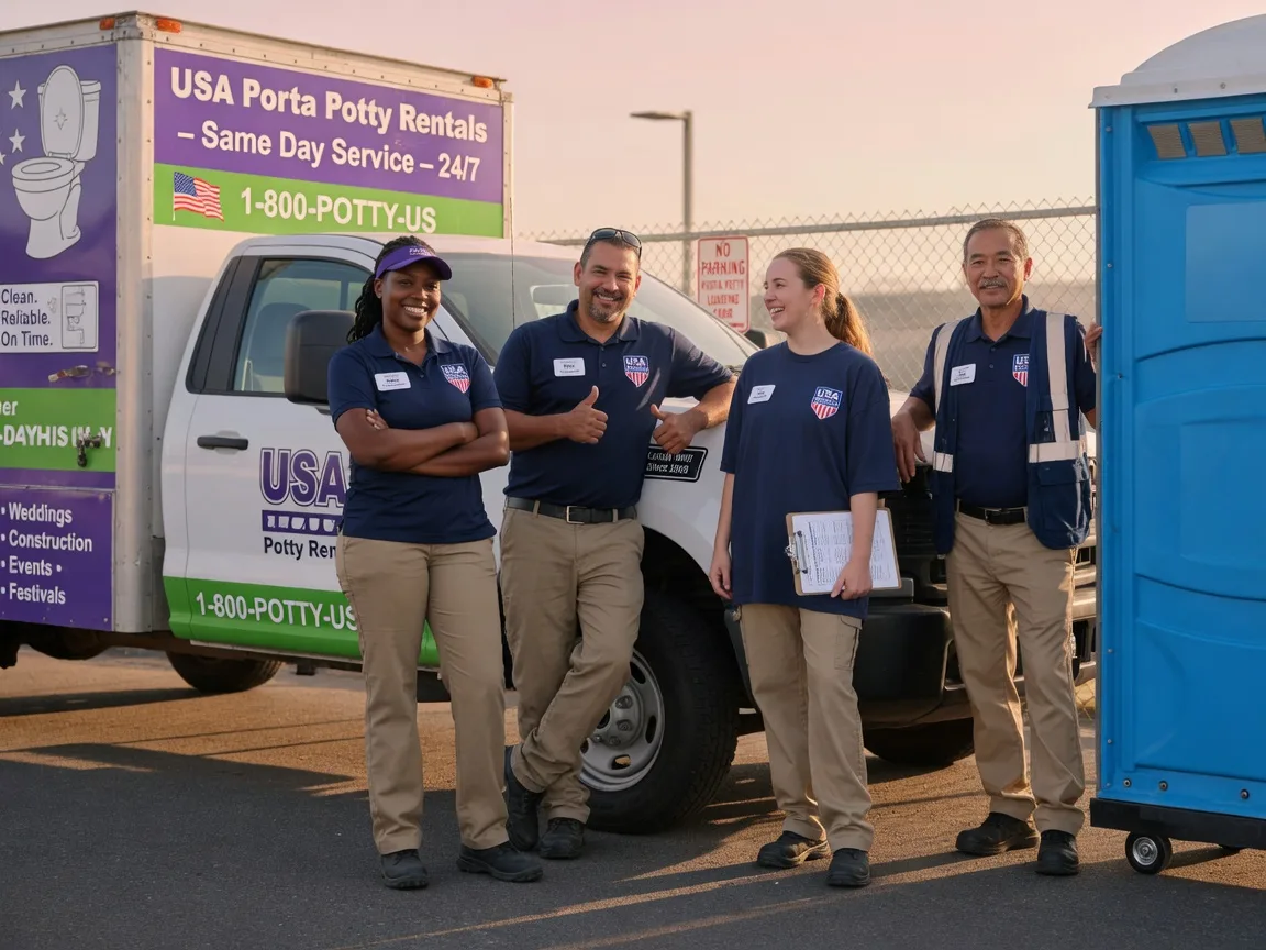 Porta Potty Rental company in Ridott, IL