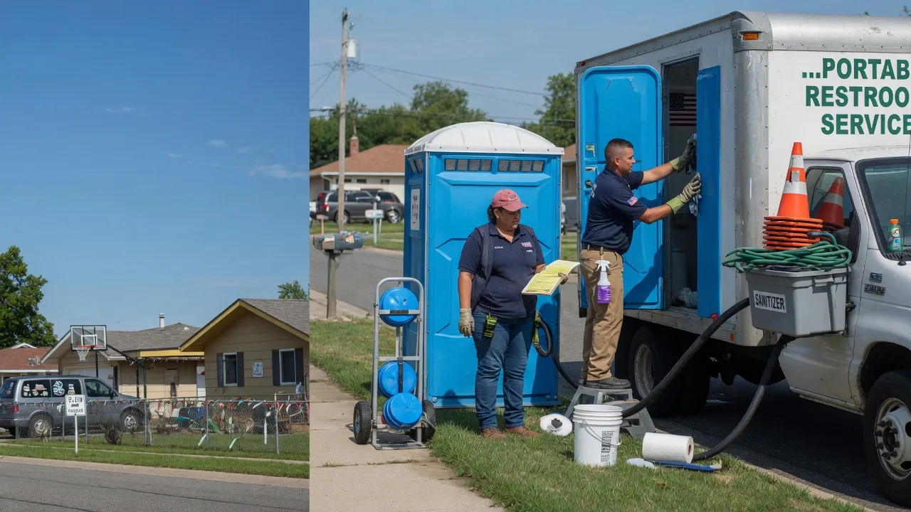 Portable Toilet Rental in Ridott, IL near me